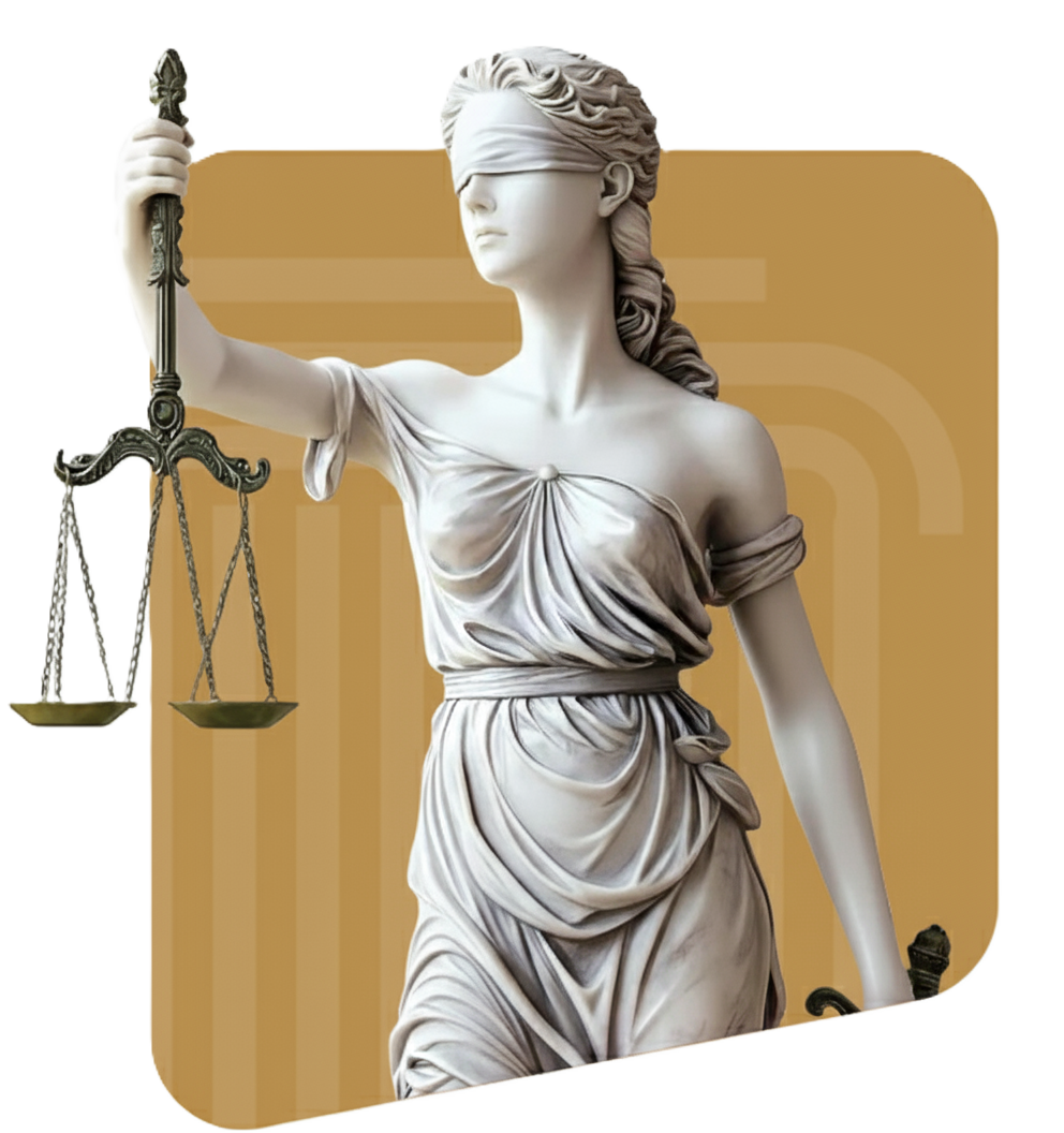 Lady Justice - Symbol of justice and fairness for legal professionals using AI-powered legal writing assistance